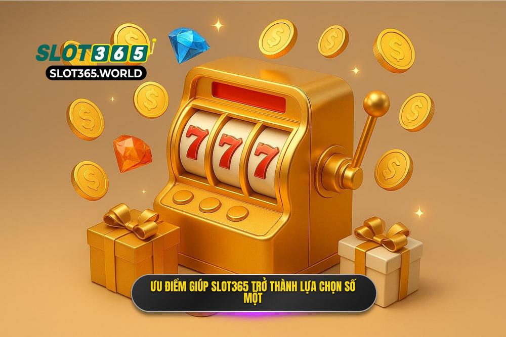 2.Ưu điểm Vượt Trội Khiến Nổ Hũ Slot365 Trở Thành Lựa Chọn Số Một