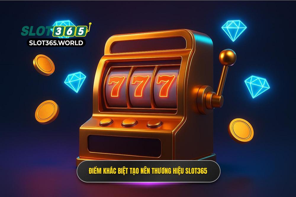 3.Điểm Khác Biệt Làm Nên Thương Hiệu Slot365
